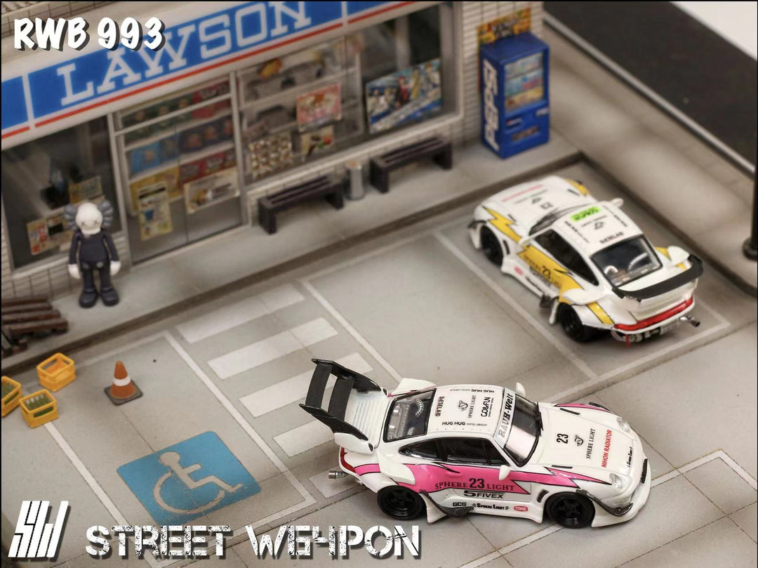 [Preorder] Street Weapon 1:64 RWB 993 Glow In the Dark (4 Versions)