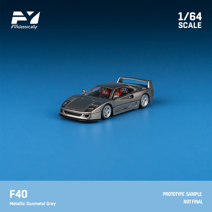 [Preorder] Finclassically 1:64 F40 (2 Colors)