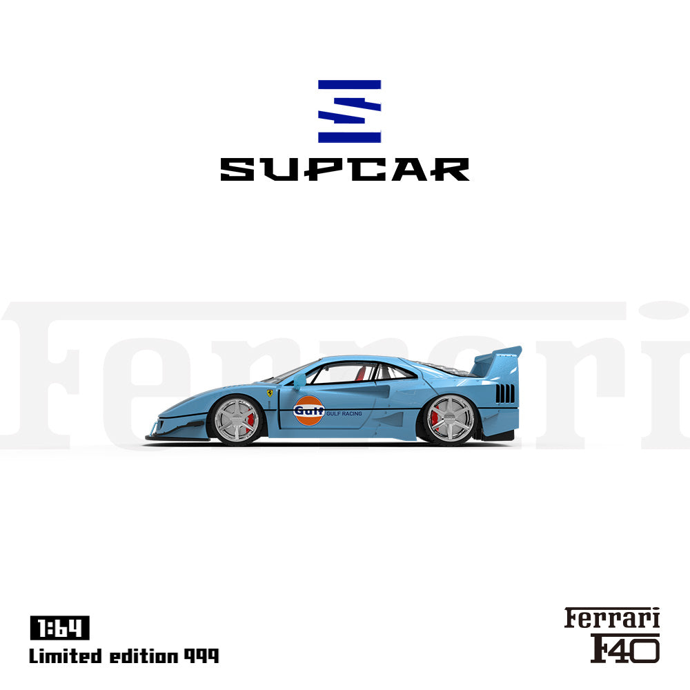 [Preorder] SUPCAR 1:64 F40 Gulf/ Shell Livery (2 Colors)