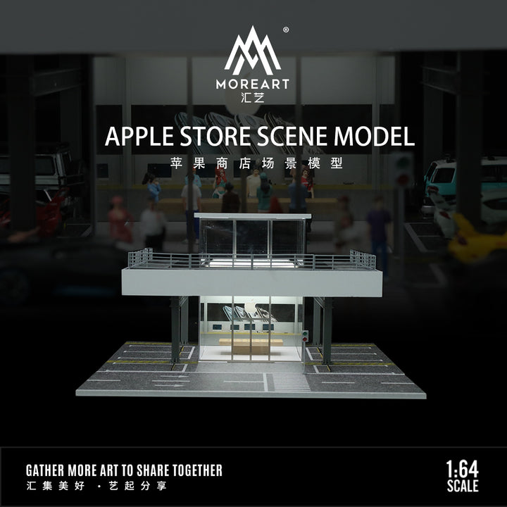 [Preorder] MoreArt 1:64 Apple Store Scene Model MO936208