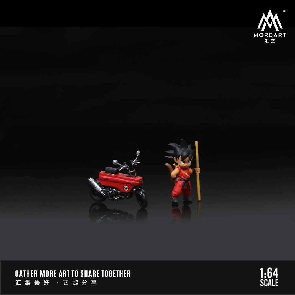 [Preorder] MoreArt 1:64 WUKONG Motorcycle Doll