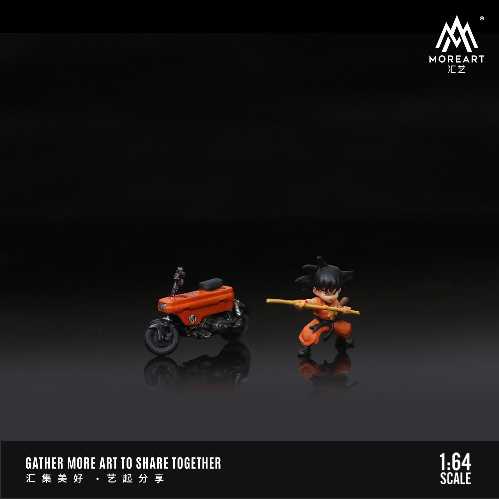 [Preorder] MoreArt 1:64 WUKONG Motorcycle Doll