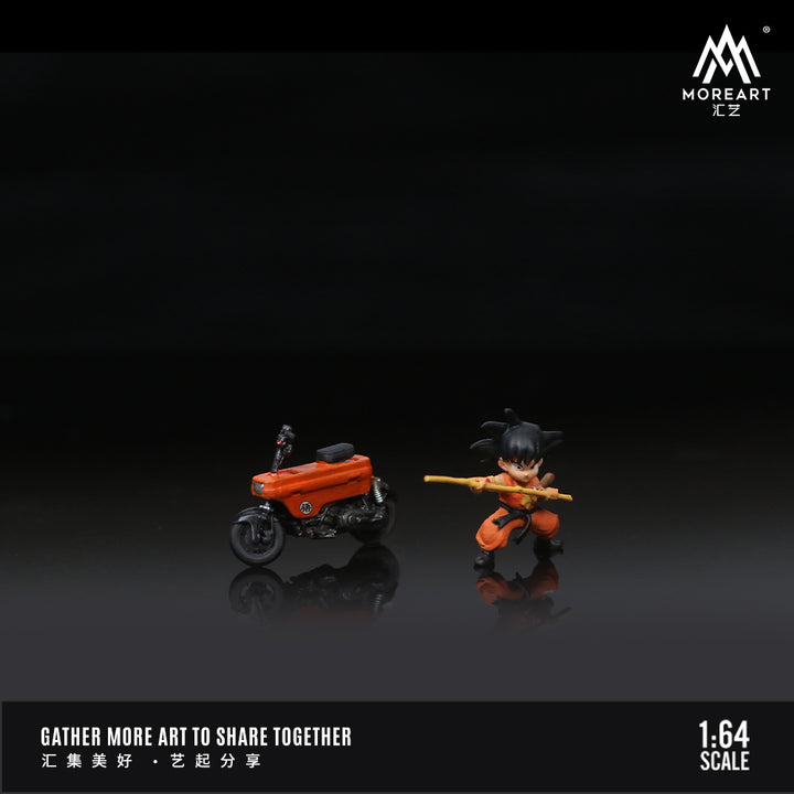 [Preorder] MoreArt 1:64 WUKONG Motorcycle Doll