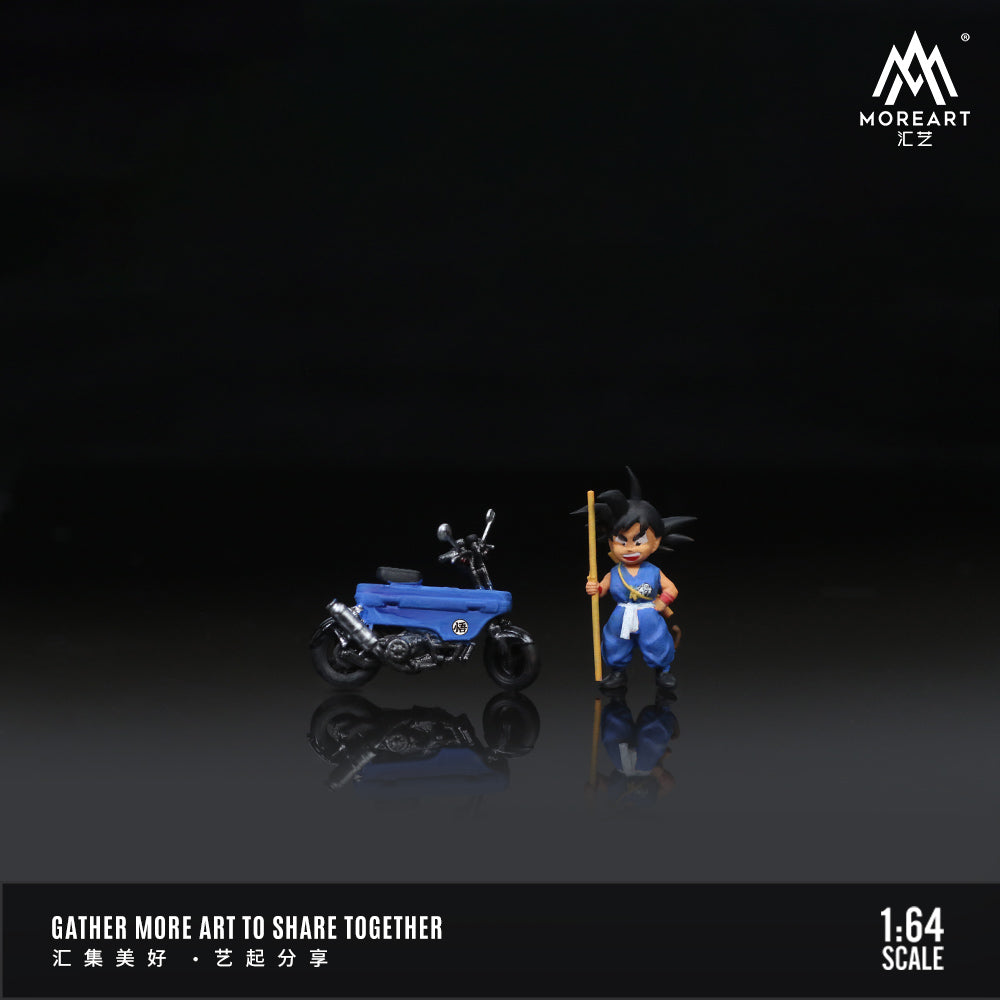 [Preorder] MoreArt 1:64 WUKONG Motorcycle Doll