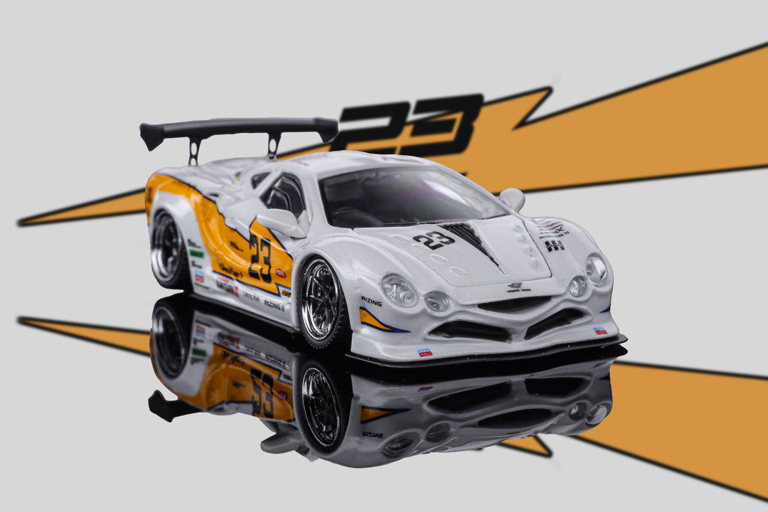 Mortal 1:64 Mitsuoka Orochi LBWK Yellow Flash – Horizon Diecast