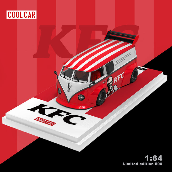 [Preorder] Cool Car 1/64 Volkswagen T1 Diecast Model Fast Food Series (6 version)