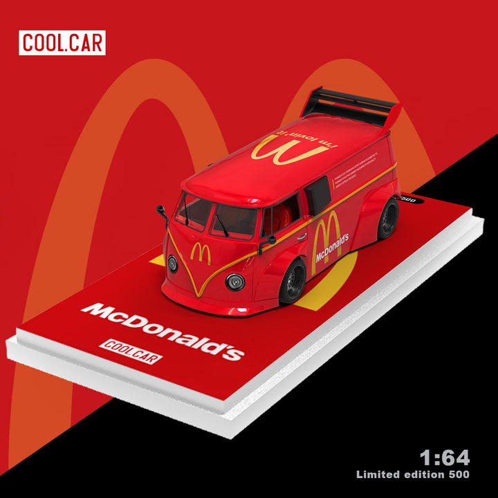 [Preorder] Cool Car 1/64 Volkswagen T1 Diecast Model Fast Food Series (6 version)