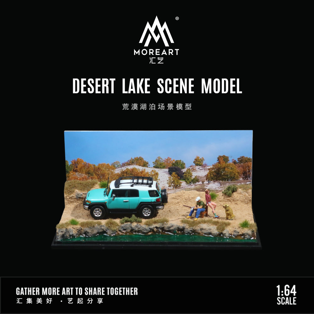 [Preorder] MoreArt 1:64 Desert Lake Scene Model MO901317