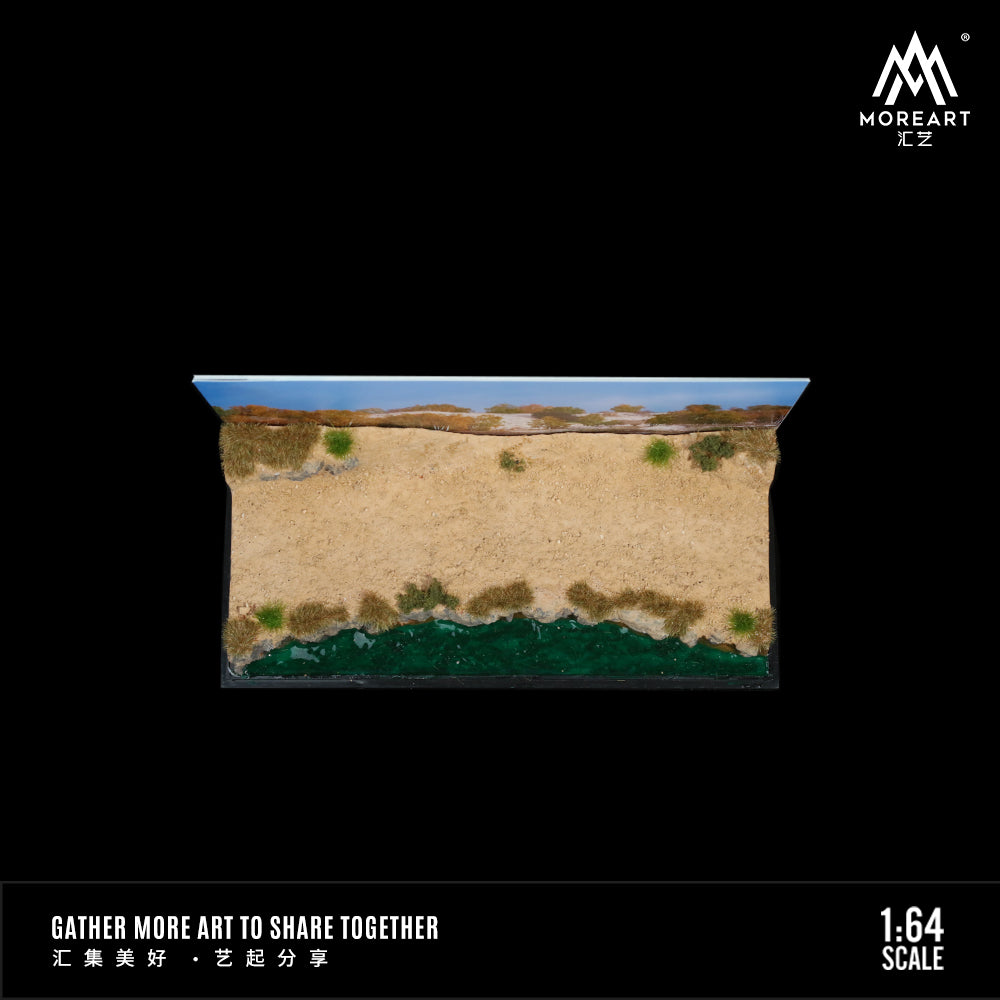 [Preorder] MoreArt 1:64 Desert Lake Scene Model MO901317