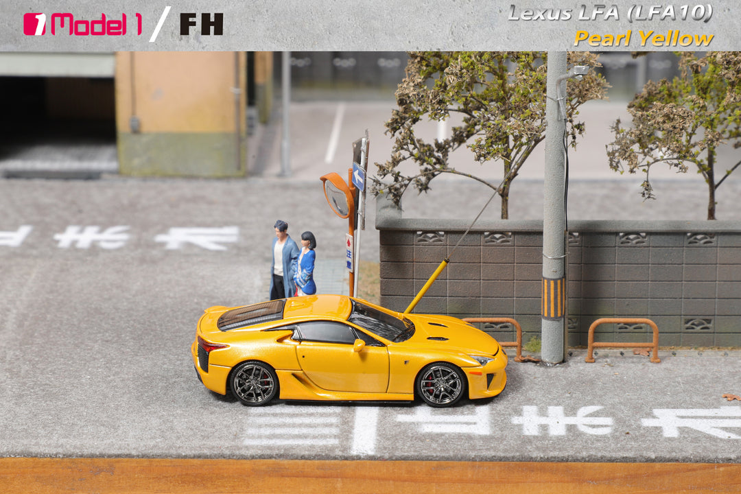 [Preorder] Focal Horizon X Model1 One 1:64 Lexus LFA Pearl Yellow