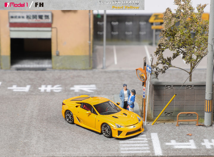 [Preorder] Focal Horizon X Model1 One 1:64 Lexus LFA Pearl Yellow