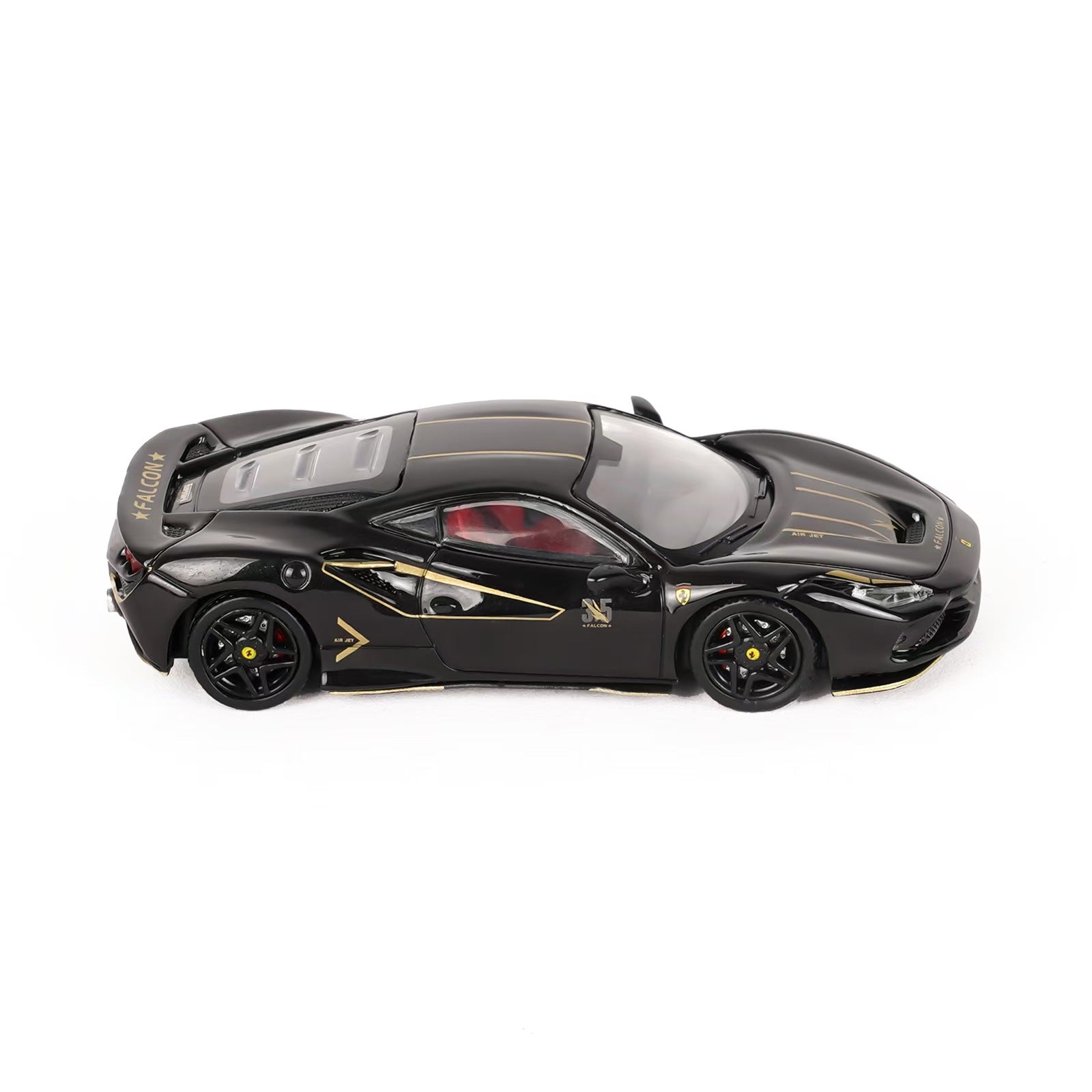 XF Model 1:64 Ferrari F8 Black – Horizon Diecast