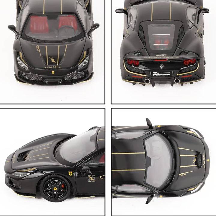 [Preorder] XF Model 1:64 Ferrari F8 Black