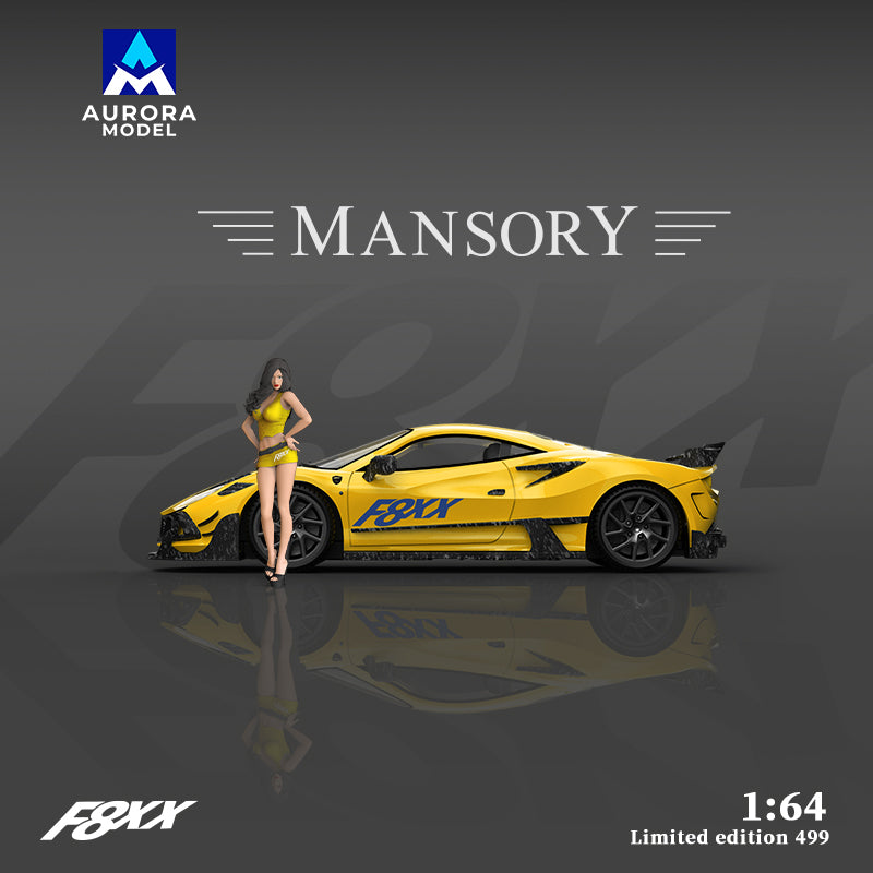 Aurora Model 1:64 F8 Tributo Mansory F8XX (4 Versions) – Horizon