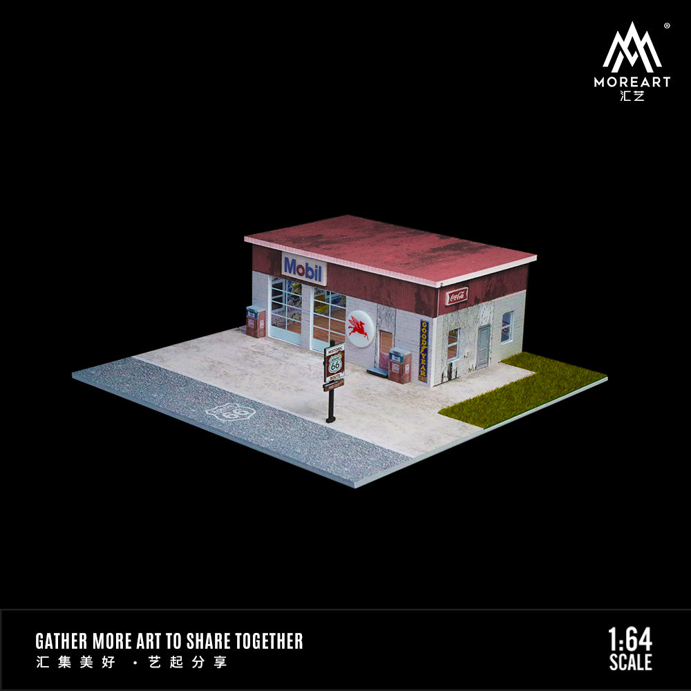 [Preorder] MoreArt 1:64 Route 66 Scene Model MO936405