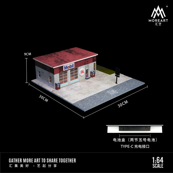 [Preorder] MoreArt 1:64 Route 66 Scene Model MO936405