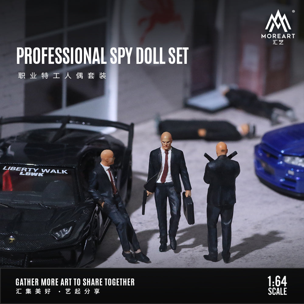 [Preorder] MoreArt 1:64 Professional Spy Doll Set MO223031