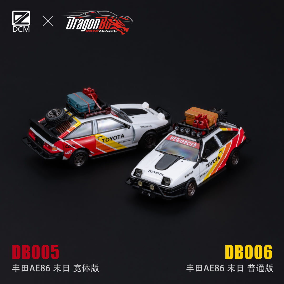 [Preorder] DCM X DragonBo 1:64 Toyota AE86