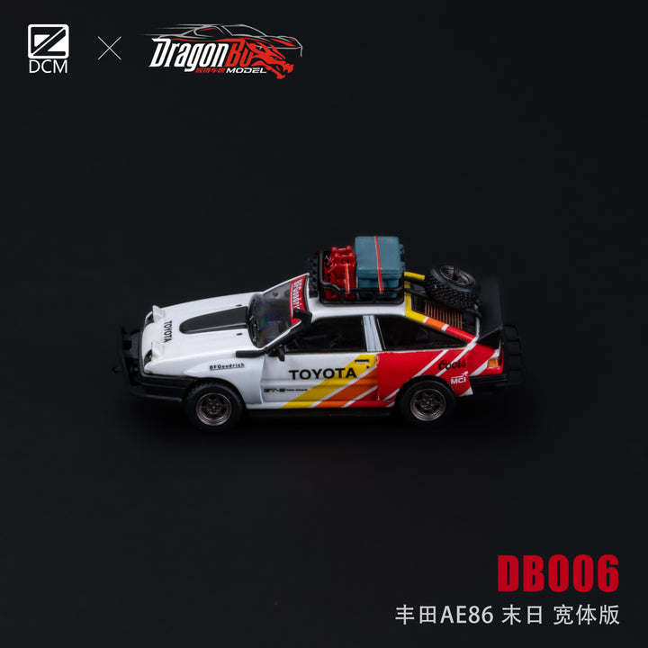 [Preorder] DCM X DragonBo 1:64 Toyota AE86