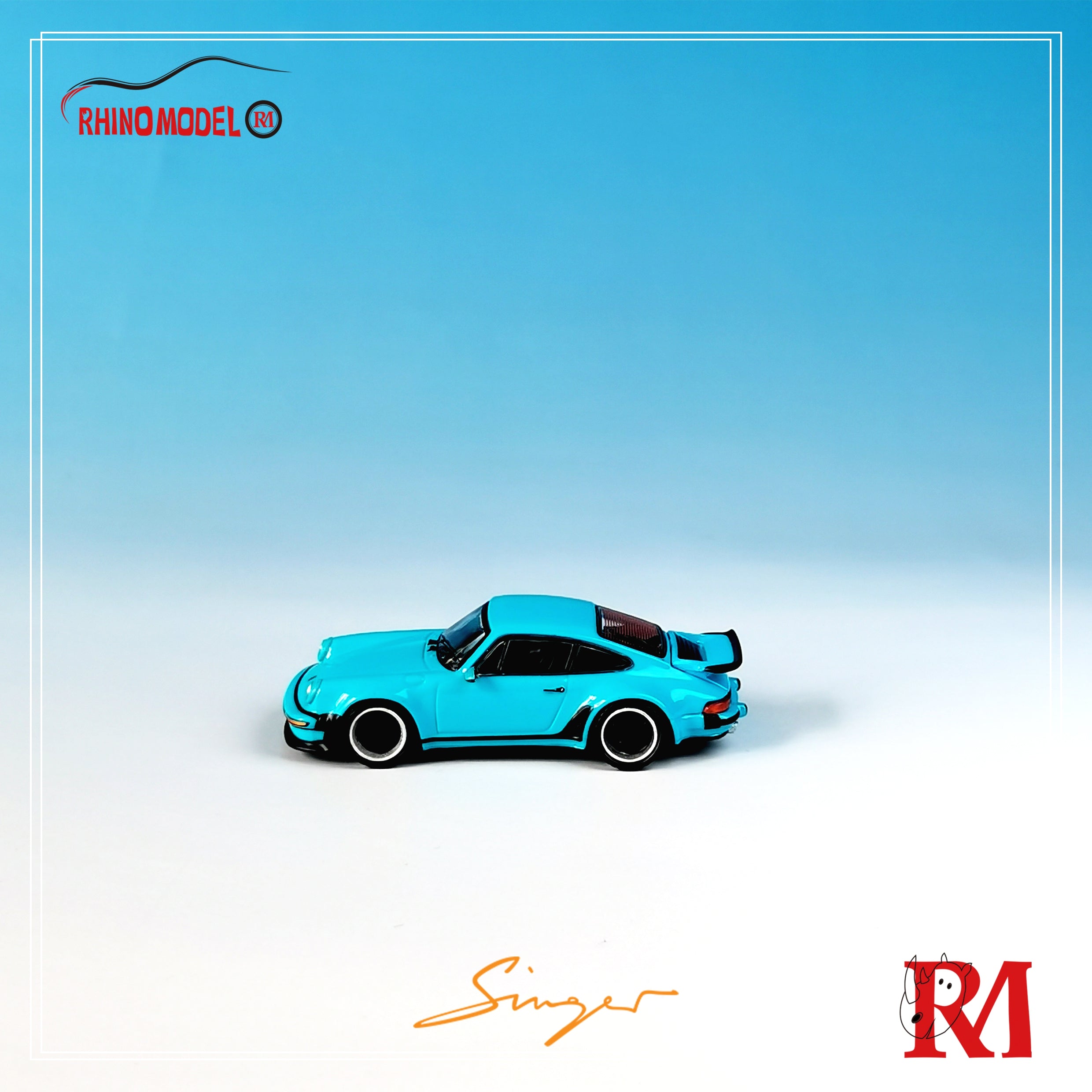 Rhino Model 1:64 Porsche Singer Turbo Study 930 (2 Color