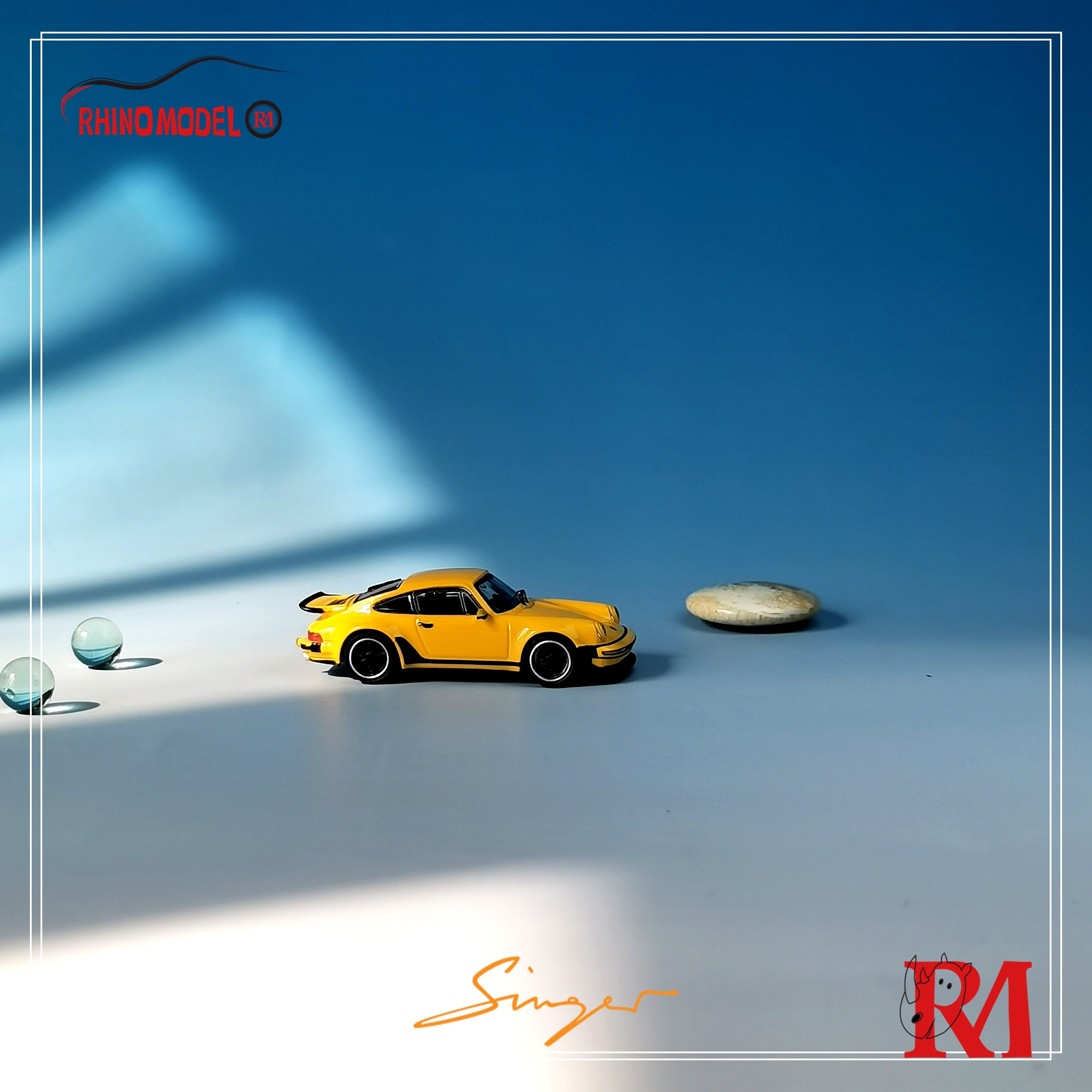 Rhino Model 1:64 Porsche Singer Turbo Study 930 (2 Color
