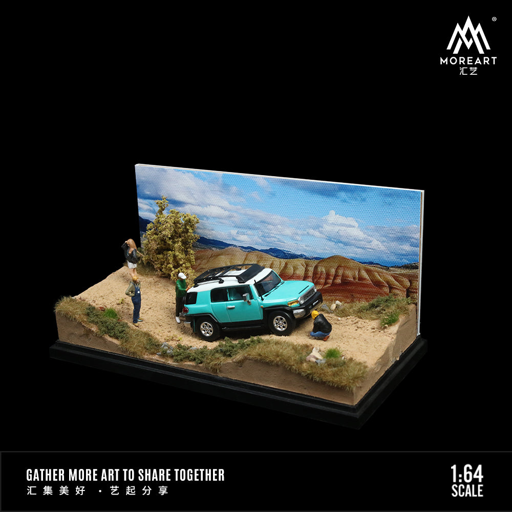 [Preorder] MoreArt 1:64 ROUGH AND RUGGED HILL SCENE MODEL