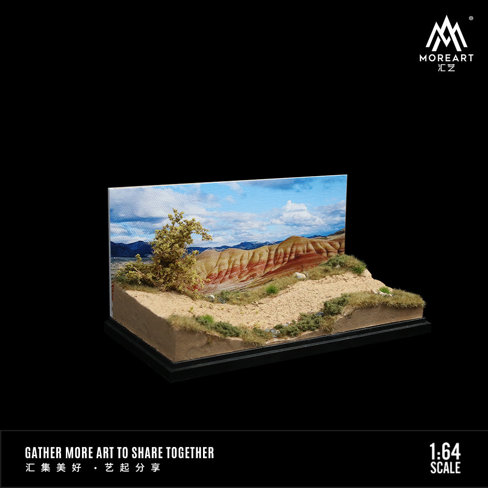 [Preorder] MoreArt 1:64 ROUGH AND RUGGED HILL SCENE MODEL