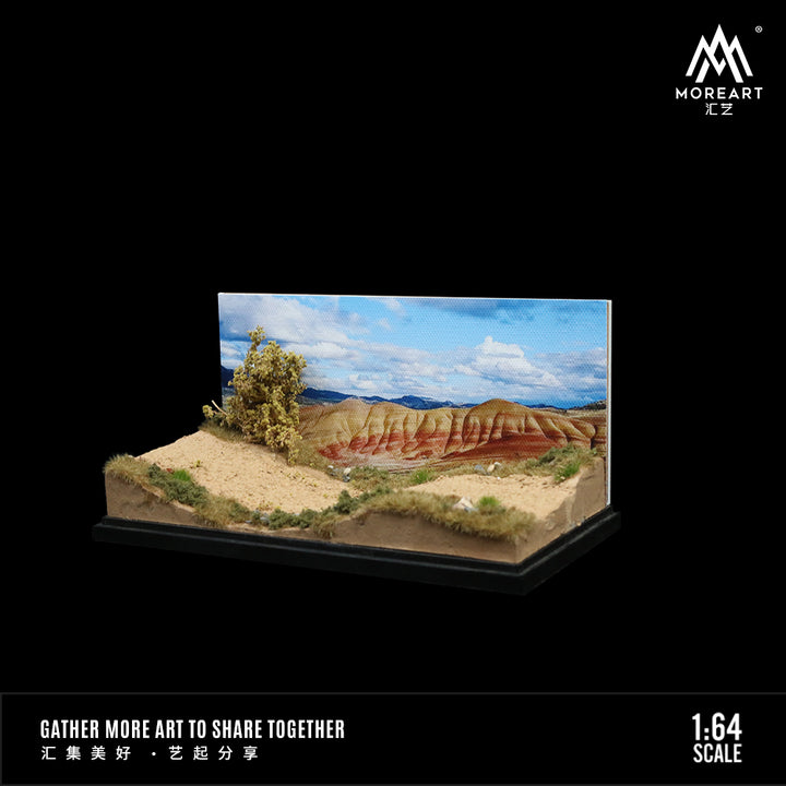 [Preorder] MoreArt 1:64 ROUGH AND RUGGED HILL SCENE MODEL