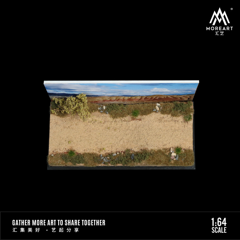 [Preorder] MoreArt 1:64 ROUGH AND RUGGED HILL SCENE MODEL