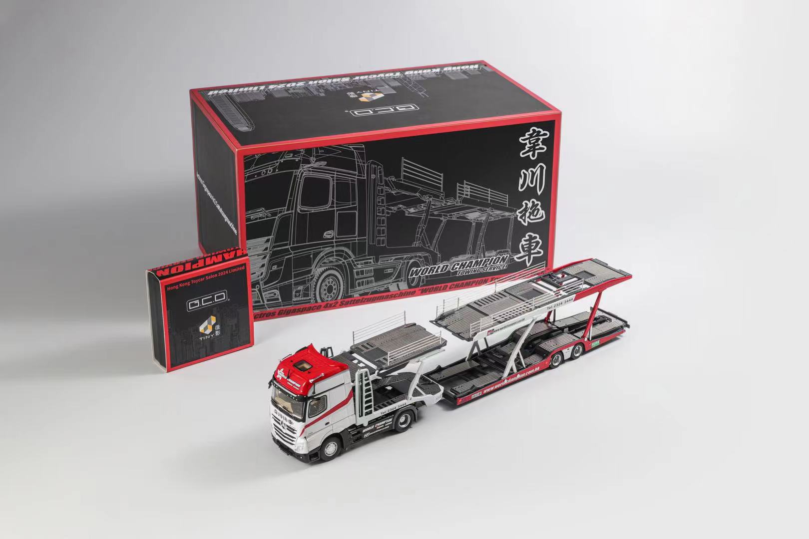 GCD 1/64 スカニア トランスポーター ウイング トラック Scania S730 Truck GCD スカニア 1⁄64 Tow Double Wing Transporter トラック