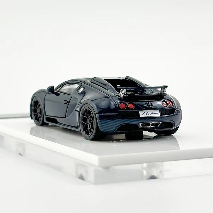 [Preorder] LJM Model 1:64 Bugatti Veyron Vitesse Blue Carbon