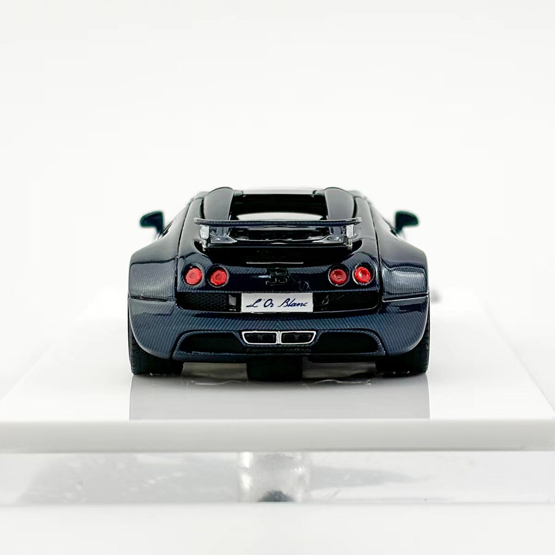 [Preorder] LJM Model 1:64 Bugatti Veyron Vitesse Blue Carbon