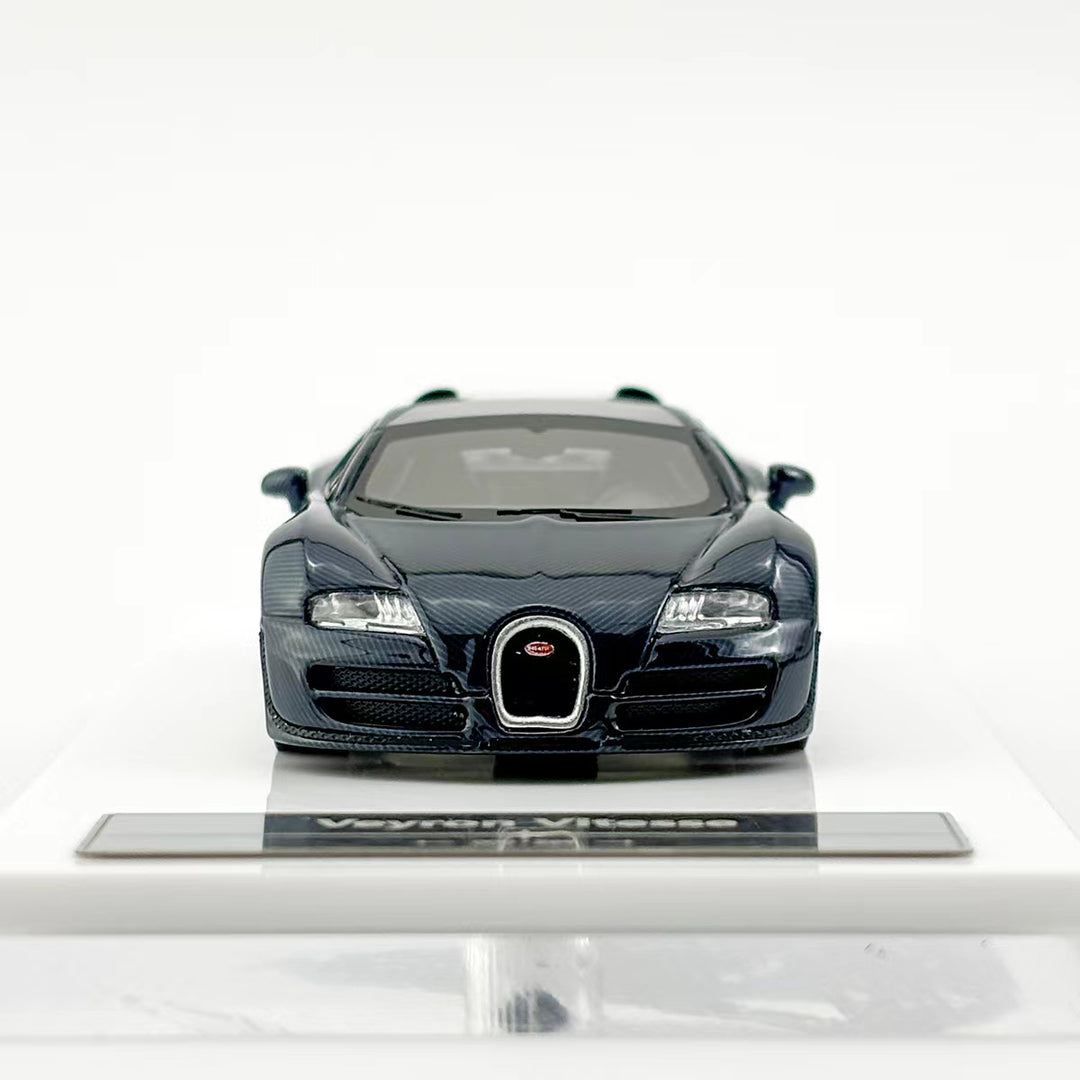 [Preorder] LJM Model 1:64 Bugatti Veyron Vitesse Blue Carbon