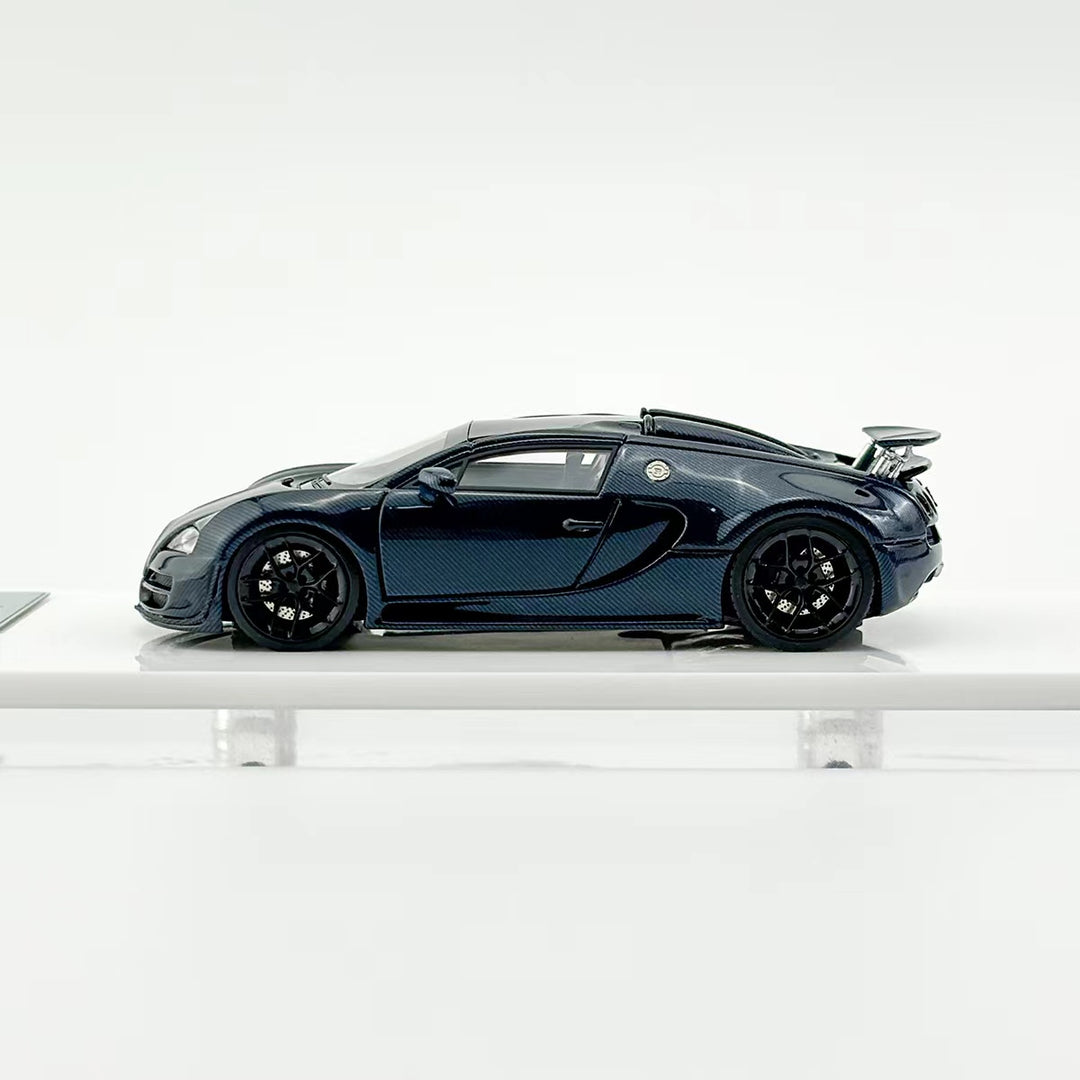 [Preorder] LJM Model 1:64 Bugatti Veyron Vitesse Blue Carbon