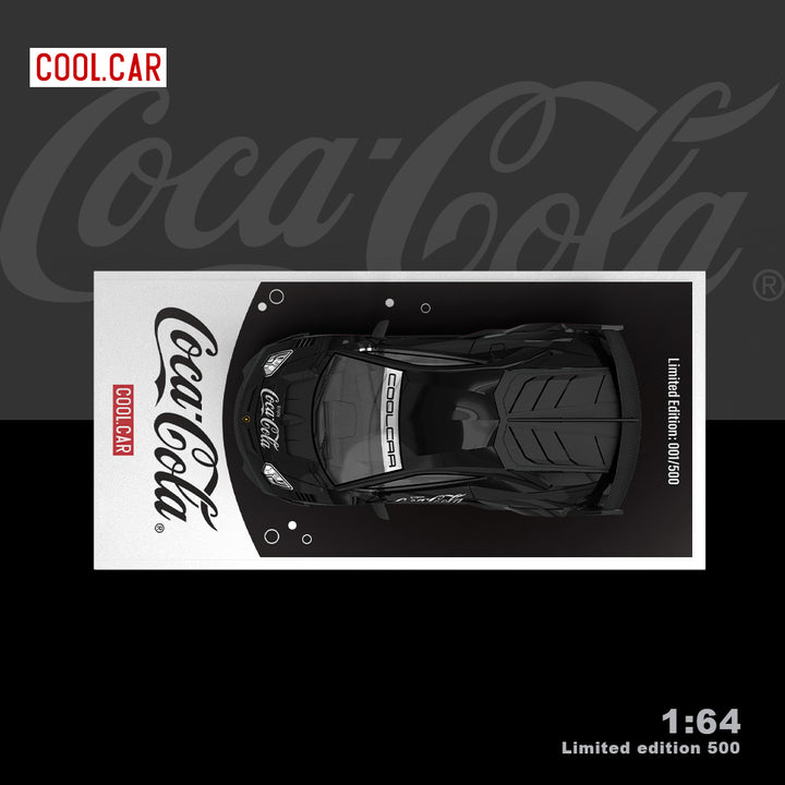 [Preorder] Cool Car 1:64 Lamborghini Aventador GTEVO Coca Cola Black