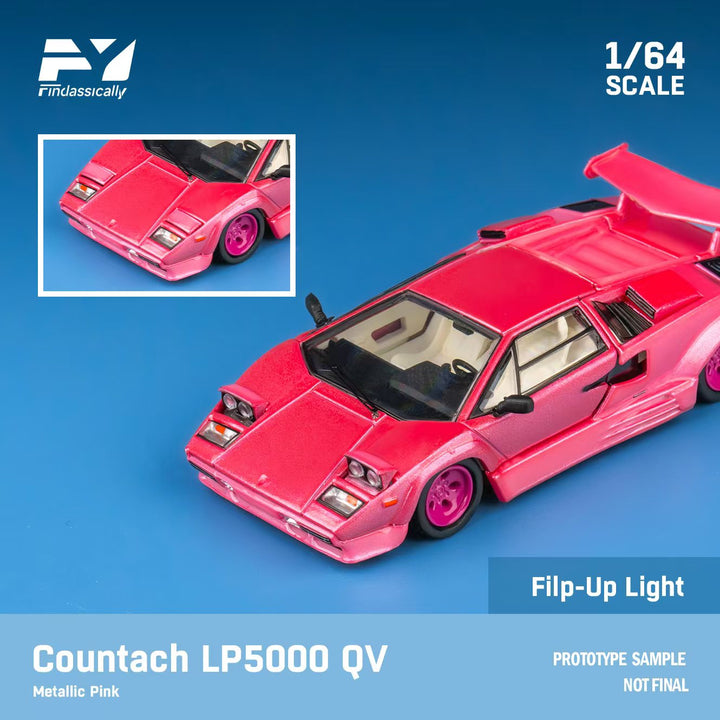 [Preorder] Finclassically 1:64 Lamborghini Countach LP5000 (2 Colors)