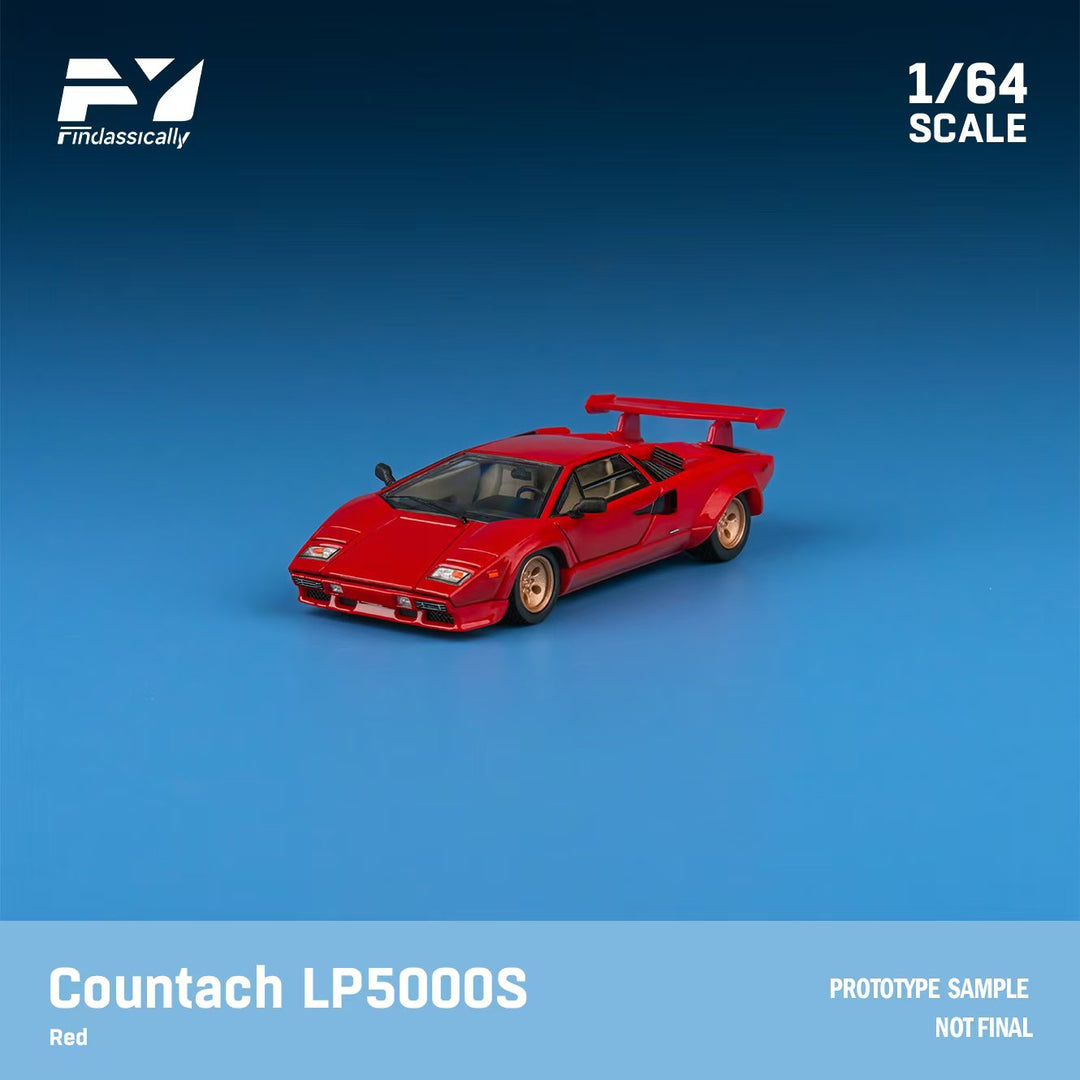 Countach Lp5000 Custom Finclassically 1:64 Lamborghini Countach LP5000 (2 Colors) – Horizon ...