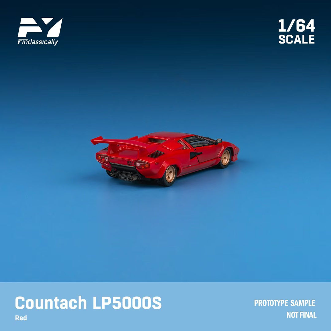 [Preorder] Finclassically 1:64 Lamborghini Countach LP5000 (2 Colors)