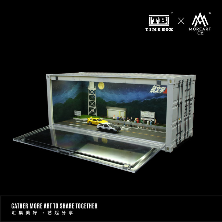 [Preorder] Timebox X MoreArt 1:64 INITIAL D CONTAINER SCENARIO VERSION B