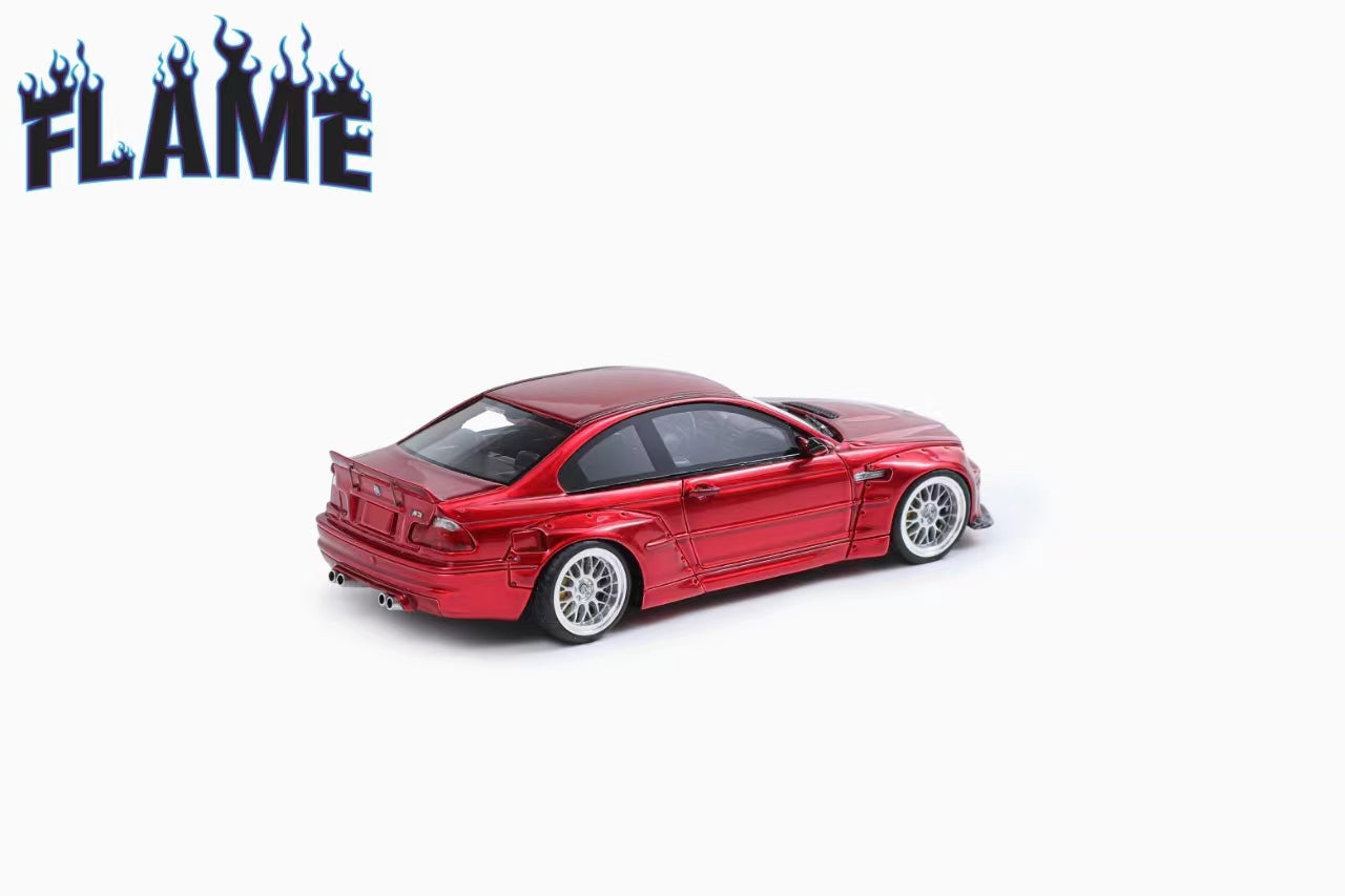 Flame 1:64 BMW E46 M3 Pandem Rocket Bunny Resin Model – Horizon