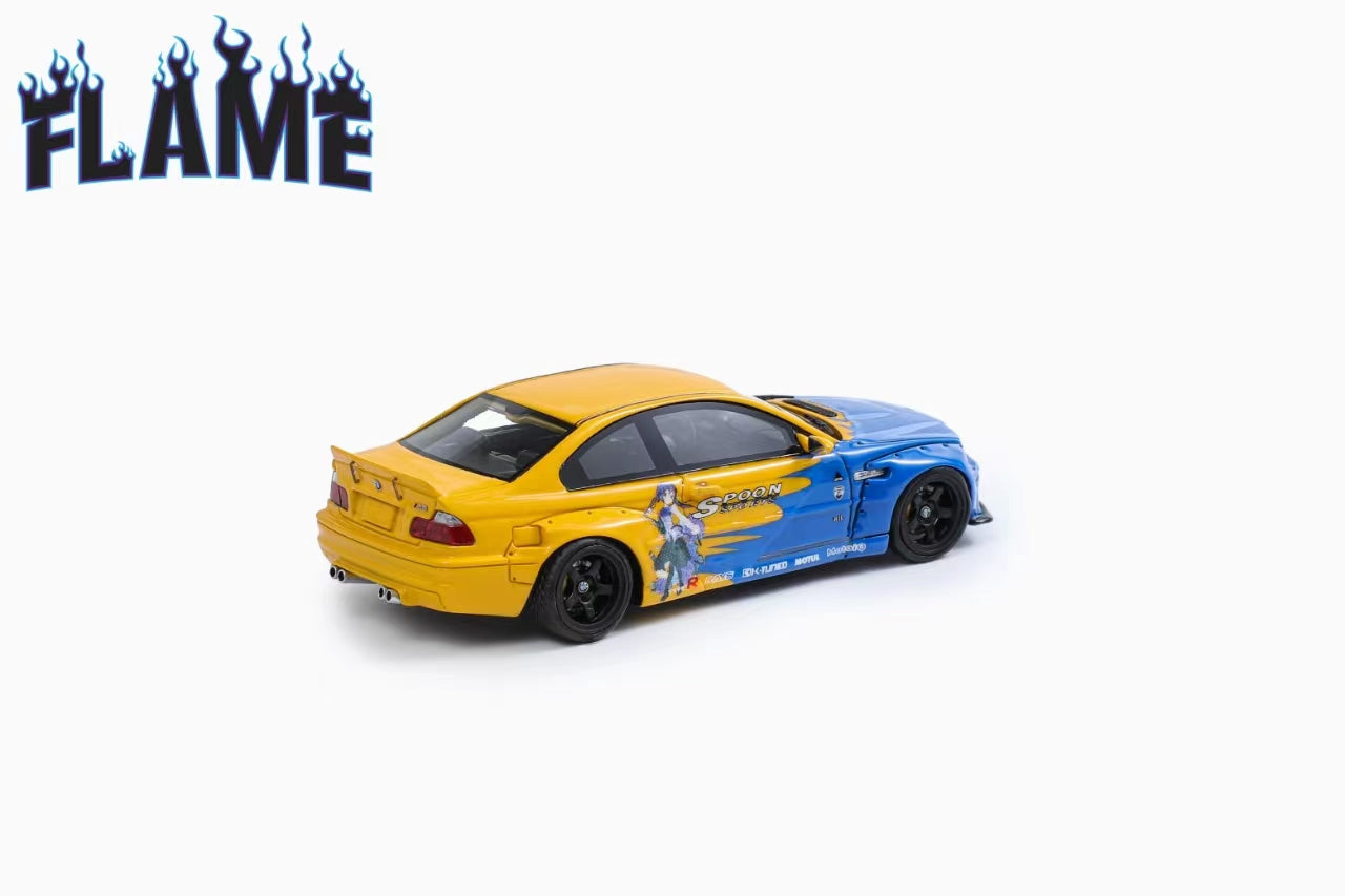 Flame 1:64 BMW E46 M3 Pandem Rocket Bunny Resin Model – Horizon
