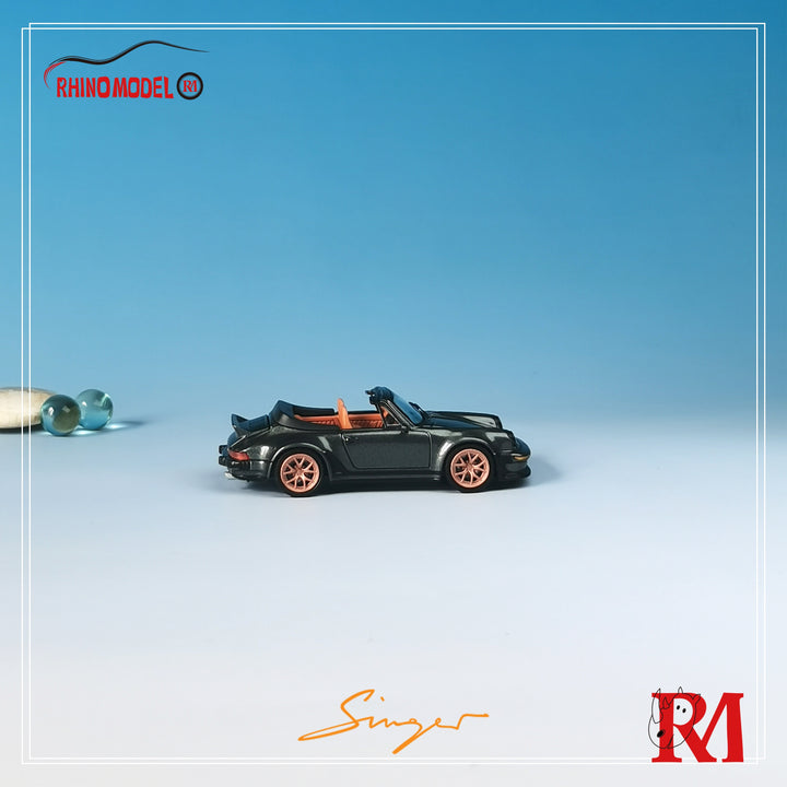 [Preorder] Rhino Model 1:64 Porsche Singer Turbo Study 930 Cabriolet (4 Color)