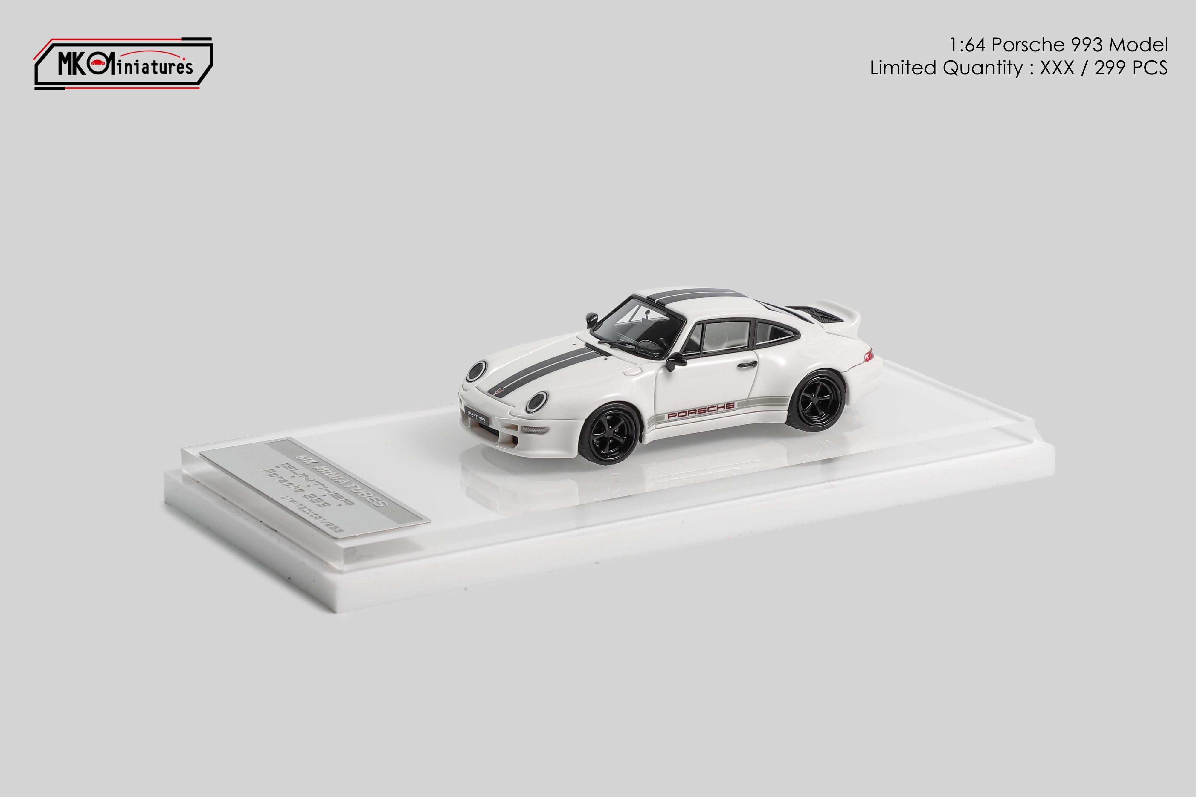MK Miniatures 1:64 Porsche Gunther 993 (2 Versions) – Horizon Diecast