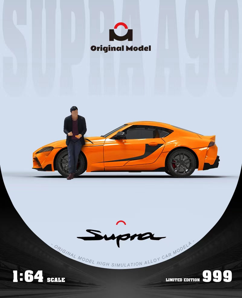 [Preorder] Original Model 1:64 Toyota Supra Orange F&F