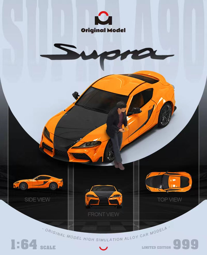 [Preorder] Original Model 1:64 Toyota Supra Orange F&F