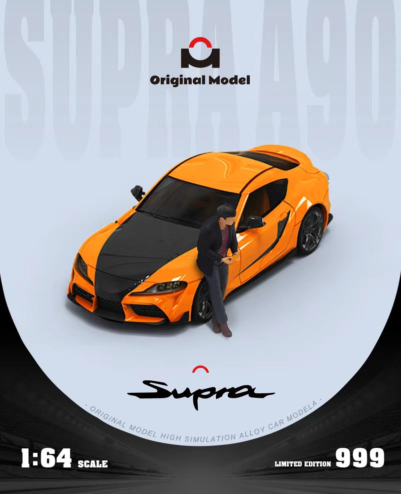 [Preorder] Original Model 1:64 Toyota Supra Orange F&F