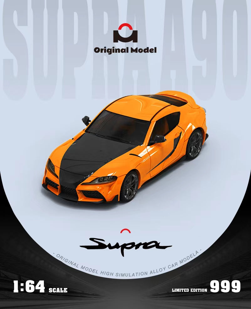 [Preorder] Original Model 1:64 Toyota Supra Orange F&F