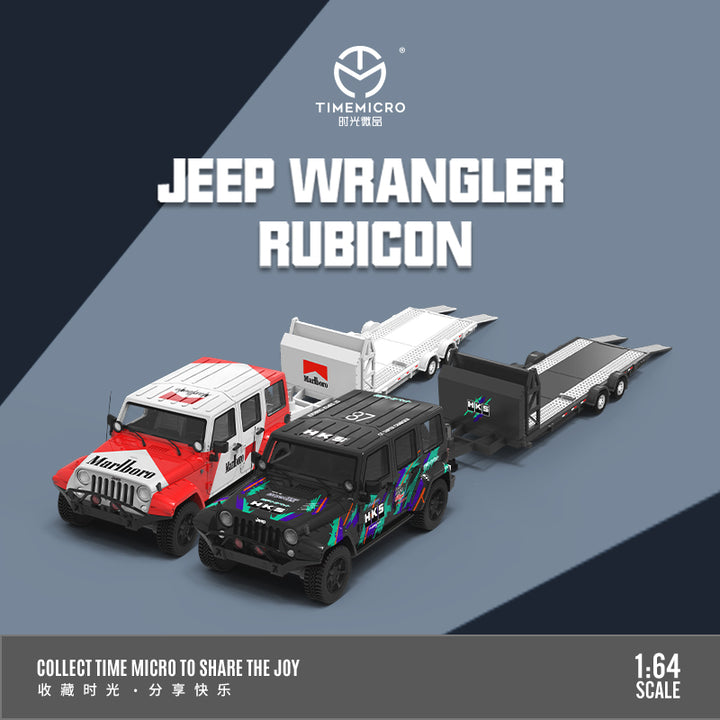 [Preorder] Time Micro 1:64 Jeep Wrangler Marlboro Livery (2 Versions)