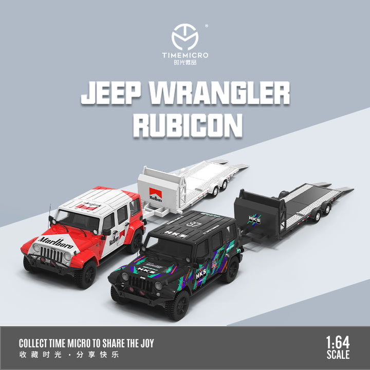 [Preorder] Time Micro 1:64 Jeep Wrangler Marlboro Livery (2 Versions)