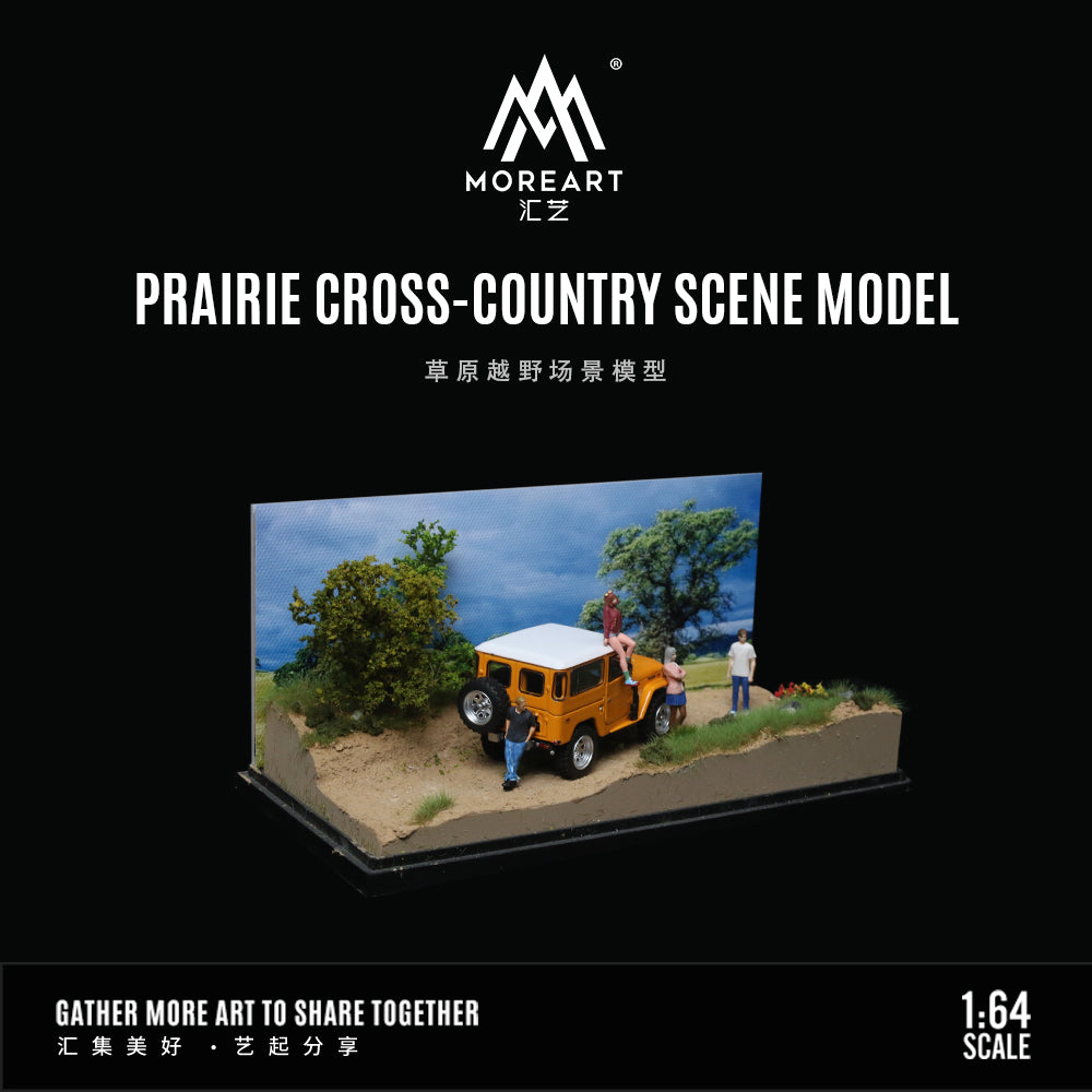 [Preorder] MoreArt 1:64 Prairie Cross-Country Scene Model